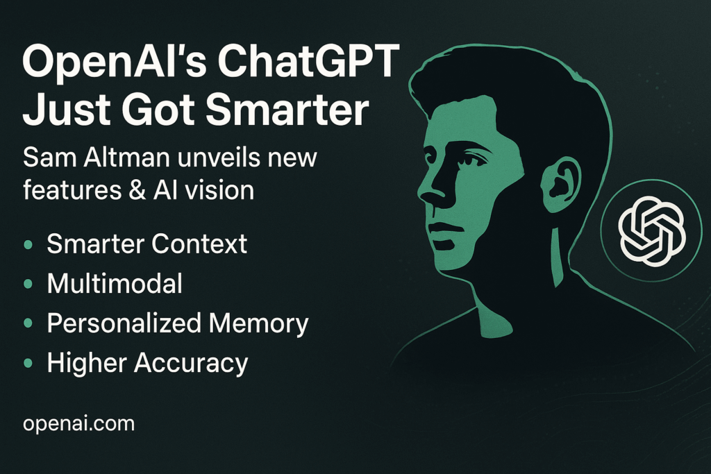 OpenAI Announces Major ChatGPT Updates – Sam Altman Outlines the Future of AI 1 ChatGPT Image Aug 14 2025 11 46 44 AM